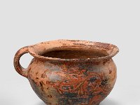 Ame Ker 223 a  Ame Ker 223, Brasilien, Amazonasgebiet, Unbestimmt, 2. Hälfte 18. Jahrhundert, Gefäß, Ton, H 11 cm, Dm Mündung und Bauch ca. 17 cm : Museumsfoto: Claus Cordes, Bestandskatalog Ethnologie